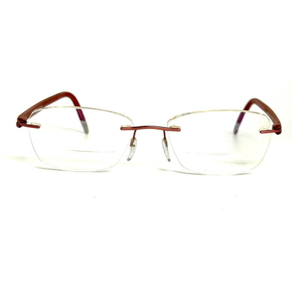 Silhouette Rimless Eyeglasses 5379 40‎ 6055 Bronze Titanium Frame  53-17-135